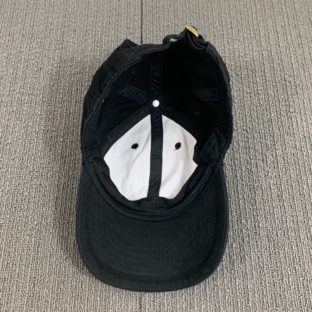 Time and Tru Baseball Hat Womens OSFM Black Soot Soft Adjustable Strapback Cap - Picture 9 of 12